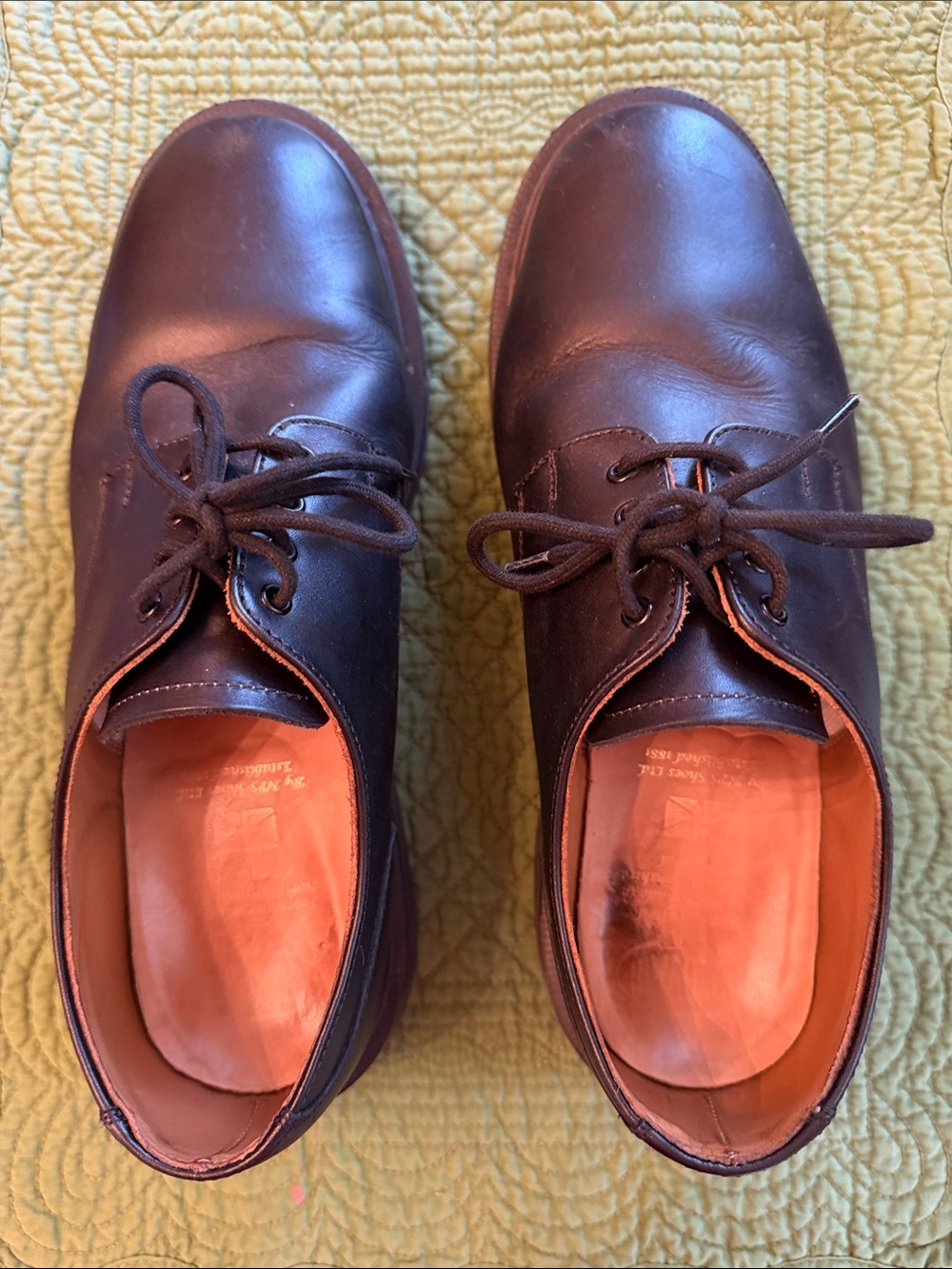 Men's Black Leather Derby Shoes — Lace-Up Comfort